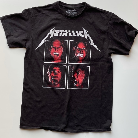 Metallica Worldwired Tour 2017 T Shirt medium  @L - Picture 1 of 4